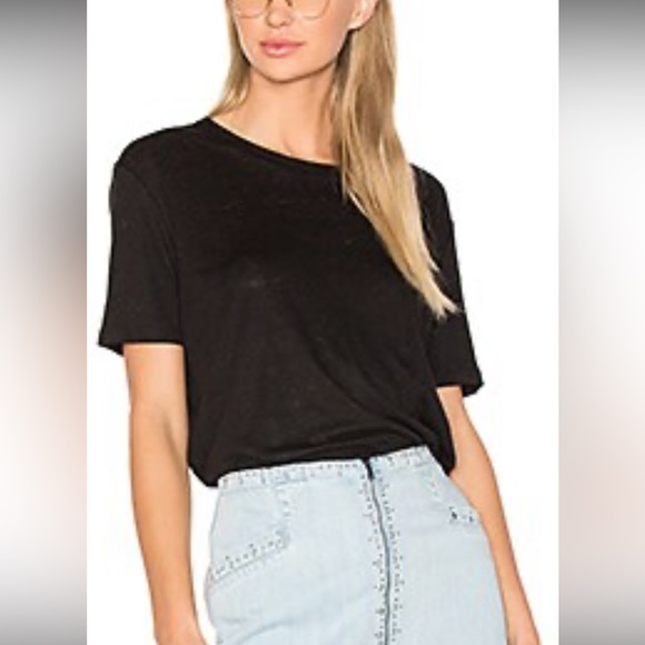 PAIGE Tops - Paige Rosie HW Linen Cassandra tee size medium